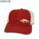 CASQUETTE ORVIS SALTWATER BUM CAP WASHED RED
