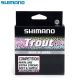 NYLON SHIMANO TROUT COMPETITION RED 150M